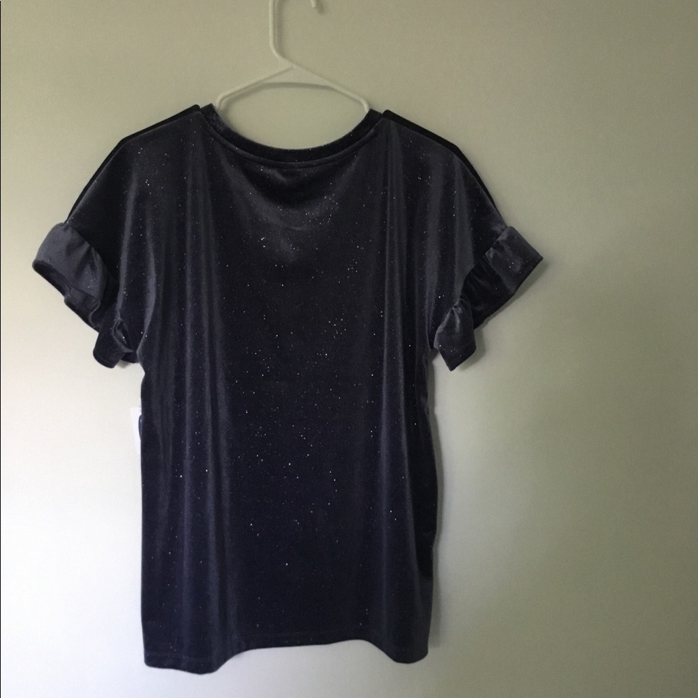 Gorgeous Sparkling Ruffle Top - Picture 5 of 5